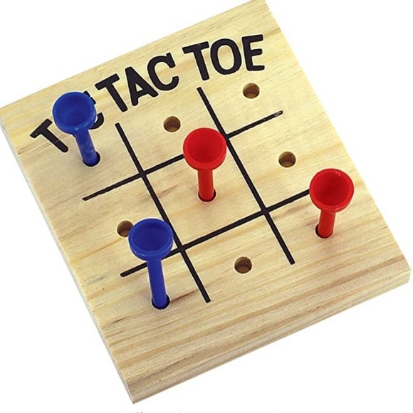 Classic Wood Peg Games 7-in-1 By FineLife NEW - Picture 5 of 8